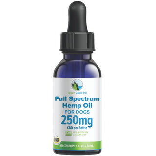 Green Coast Pet Full Spectrum Hemp Oil for Dogs (250 mg)