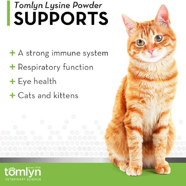 Tomlyn Immune Support L-Lysine Powder for Cats (3.5 oz)