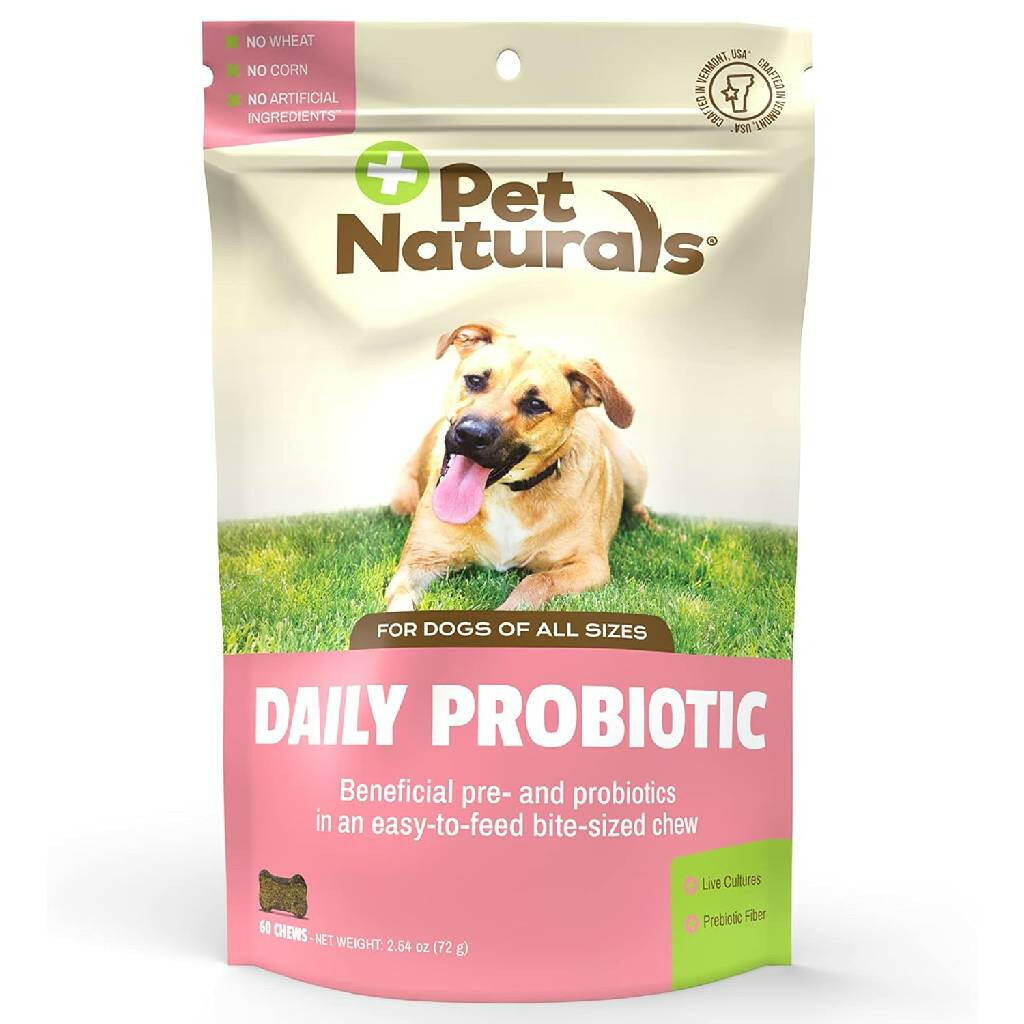 Pet Naturals Daily Probiotic Chews for Dogs