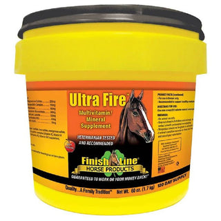 Finish Line Ultra Fire Vitamin Mineral Supplement Powder For Horses