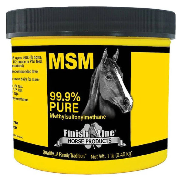 Finish Line Ultra 99.9% Pure MSM Joint Support Powder For Horses