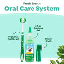 Tropiclean Fresh Breath Oral Care Kit For Dogs (Small)