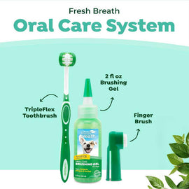 Tropiclean Fresh Breath Oral Care Kit For Dogs (Small)
