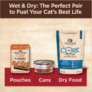 Wellness CORE Tiny Tasters Grain-Free Minced Chicken & Beef Wet Food for Cats (1.75 oz x 12 pouches)