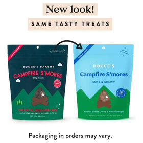 Bocce's Bakery Campfire S'mores Soft & Chewy Treats For Dogs (6 oz)