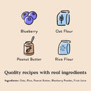 Bocce's Bakery Peanut Butter & Blueberry Crispies Treats For Dogs (10 oz)