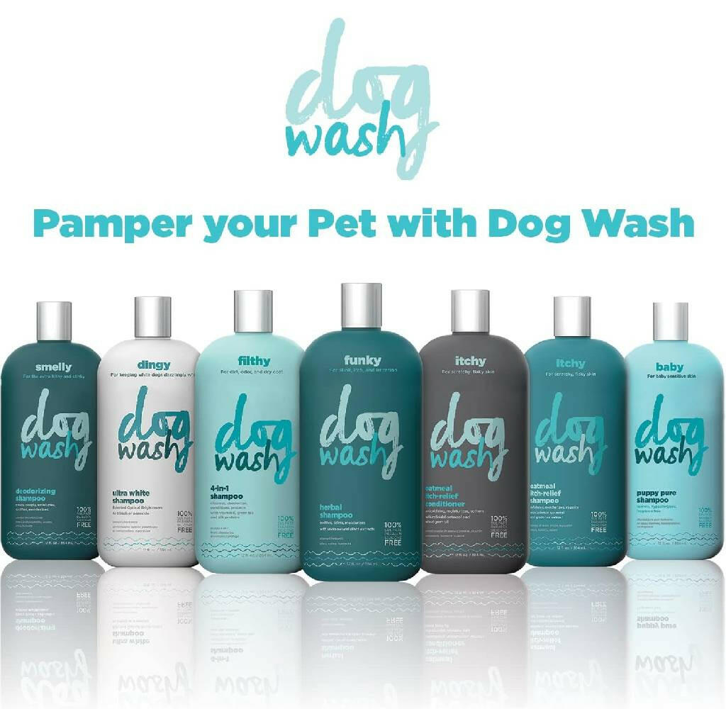 Dog Wash Herbal Shampoo for Dogs (24 oz)