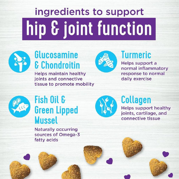 Wellness Move Hip & Joint Support Chicken Flavor Chew Supplement for Dogs (90 soft chews)
