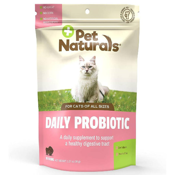 Pet Naturals Daily Probiotic Chews for Cats (30 count)