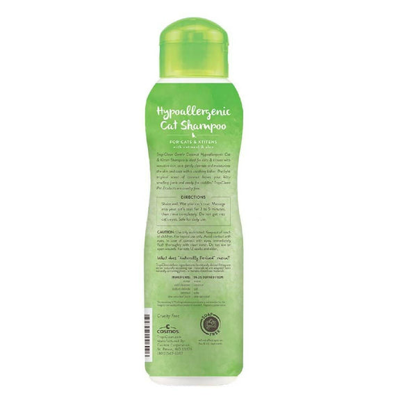 TropiClean Gentle Coconut Hypoallergenic Cat & Kitten Shampoo (12oz)