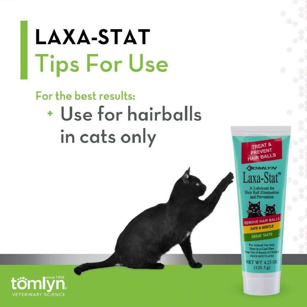 Tomlyn Laxa-Stat Gel Hairball Remedy for Cats (4.25 oz)