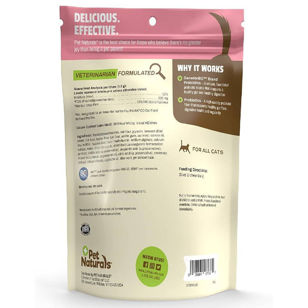 Pet Naturals Daily Probiotic Chews for Cats (30 count)