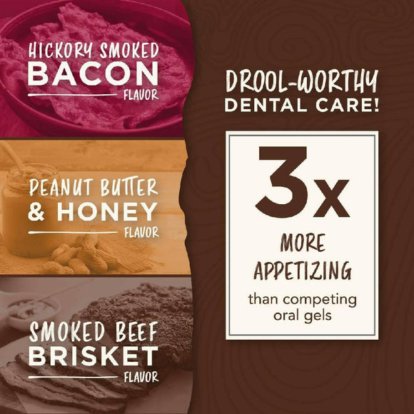 TropiClean Enticers Teeth Cleaning Gel Variety Pack Kong Dental Ball (0.5 oz)