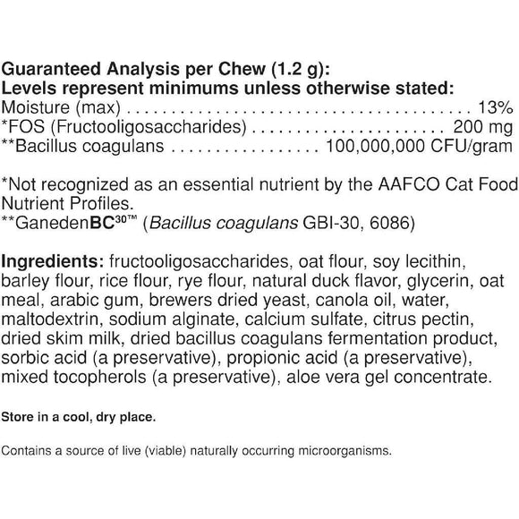 Pet Naturals Daily Probiotic Chews for Cats (30 count)