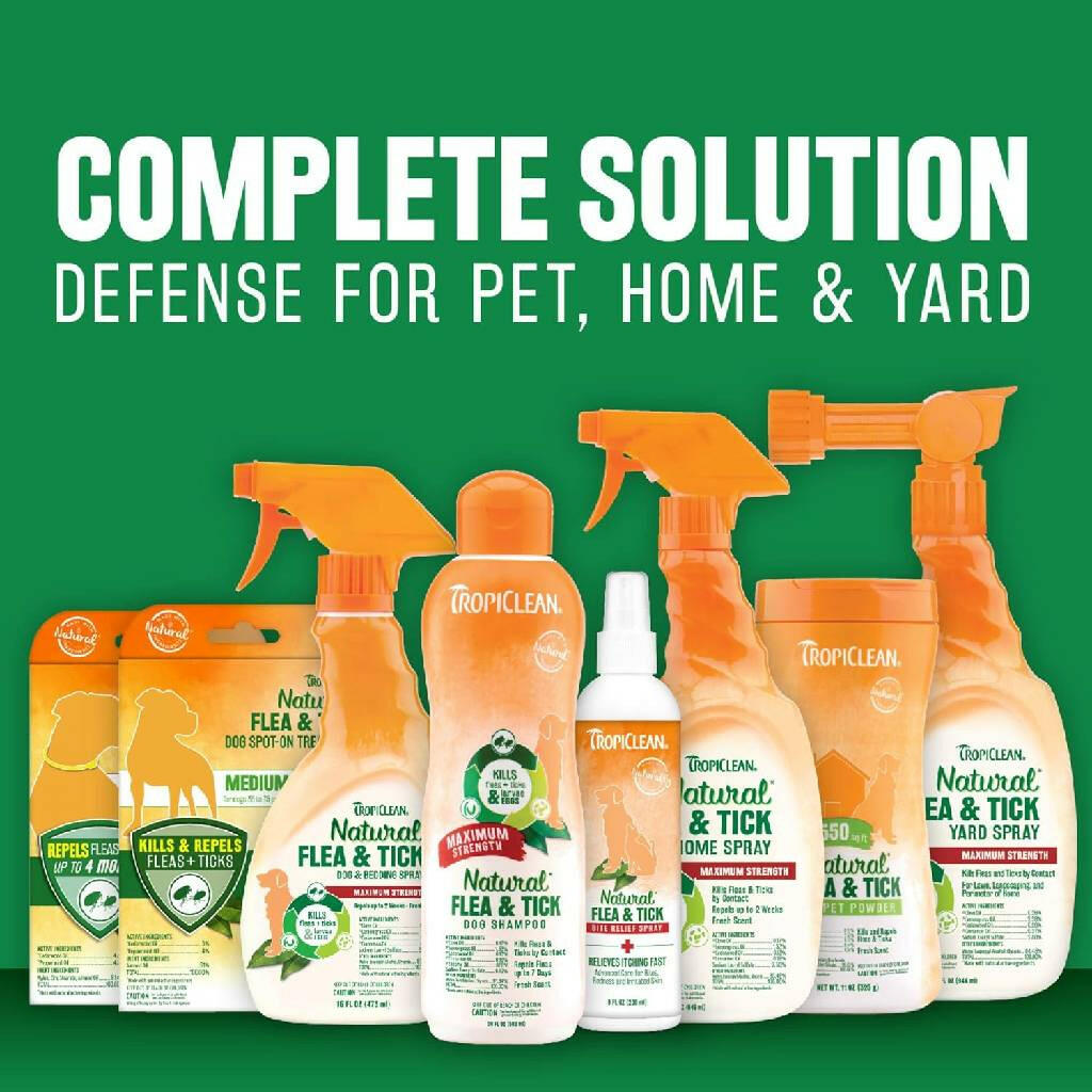 Tropiclean Flea & Tick Pet Spray (16 oz)