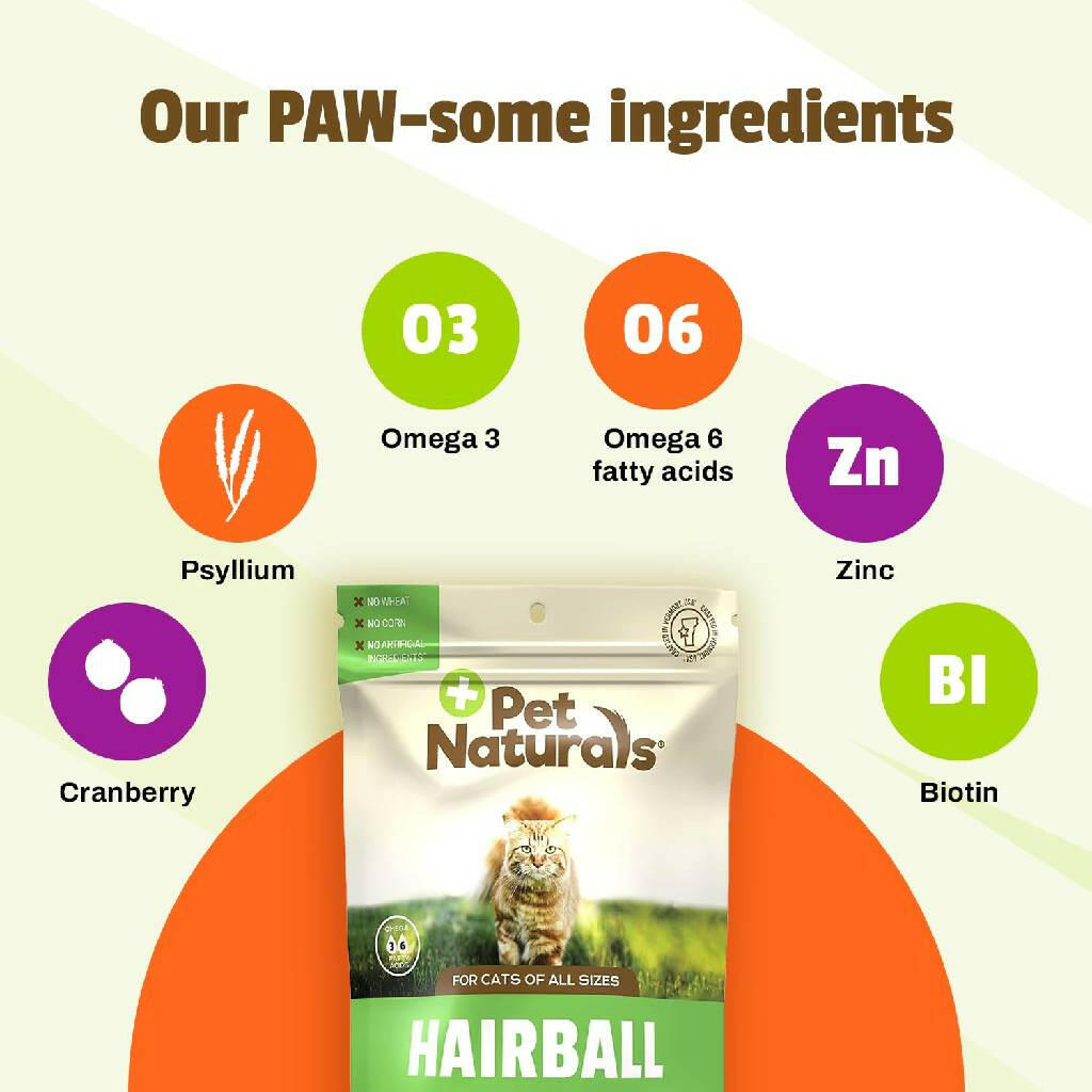 Pet Naturals Hairball Chews for Cats (160 count)