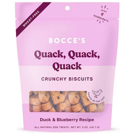 Bocce's Bakery Quack Quack Quack Crunchy Biscuits For Dogs (5 oz)