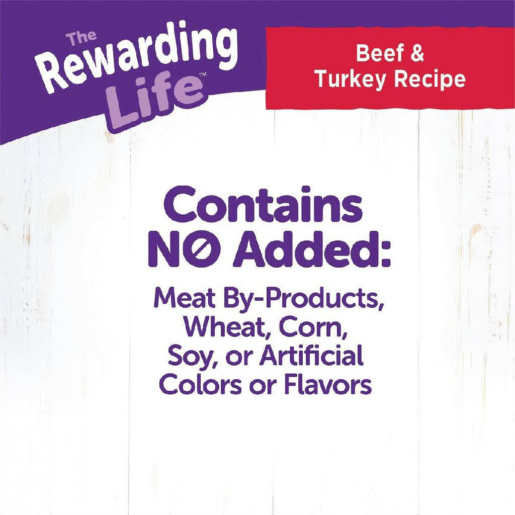 Wellness The Rewarding Life Beef & Turkey Recipe Grain-Free Dog Treats (6 oz)