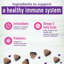 Wellness Shield Immune Health & Seasonal Allergy Support Supplement for Dogs (45 soft chews)