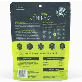 Jiminy's Cricket Sweet Potato & Peas Chewy Training Treats For Dogs (6 oz)