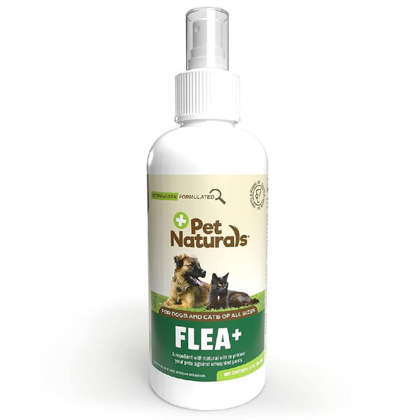 Pet Naturals Flea + Tick Spray For Dogs & Cats (8 oz)