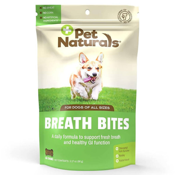 Pet Naturals Breath Bites Chews for Dogs (60 count)