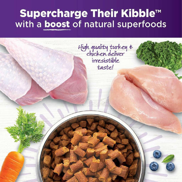 Wellness Bowl Boosters Tender Toppers Grain-Free Turkey & Chicken Dog Food Topper (2 lb)