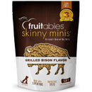Fruitables Skinny Minis Grilled Bison Flavor Chewy Dog Treats (5 oz)