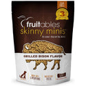 Fruitables Skinny Minis Grilled Bison Flavor Chewy Dog Treats (5 oz)