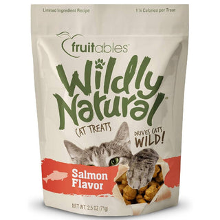 Fruitables Wildly Natural Cat Treats Salmon Flavor (2.5 oz)