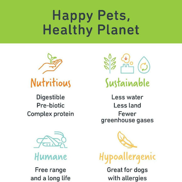 Jiminy's Cricket Sweet Potato & Peas Chewy Training Treats For Dogs (6 oz)