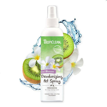 Tropiclean Kiwi Blossom Deodorizing Spray For Dogs & Cats (8 oz)