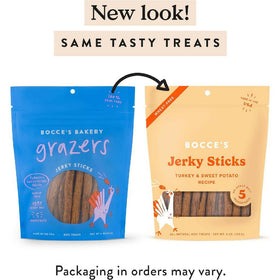 Bocce's Bakery Turkey & Sweet Potato Jerky Sticks For Dogs (4 oz)