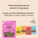 Bocce's Bakery Basics Duck Crunchy Biscuits For Dogs (6 oz)