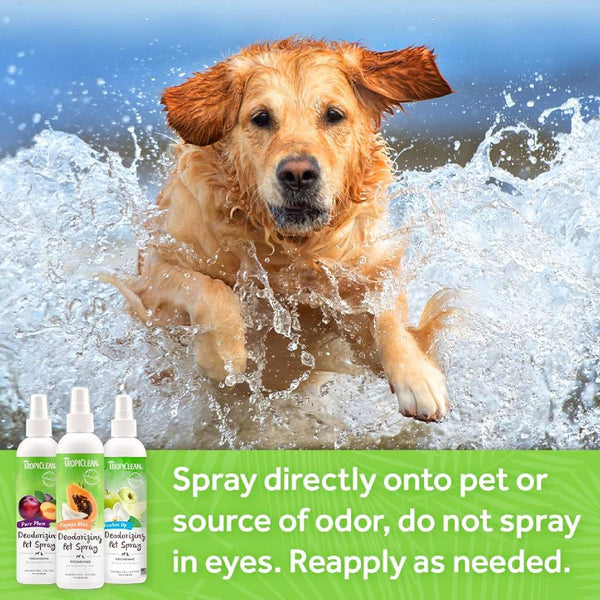 Tropiclean Kiwi Blossom Deodorizing Spray For Dogs & Cats (8 oz)