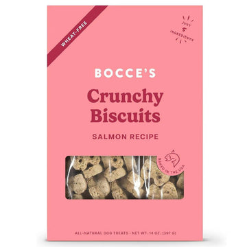 Bocce's Bakery Basics Salmon Crunchy Biscuits For Dogs (6 oz)