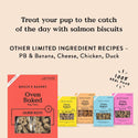 Bocce's Bakery Basics Salmon Crunchy Biscuits For Dogs (6 oz)