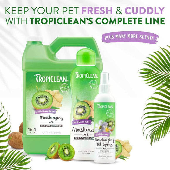 Tropiclean Kiwi * Cocoa Butter Moisturizing Conditioner For Pets (20 oz)