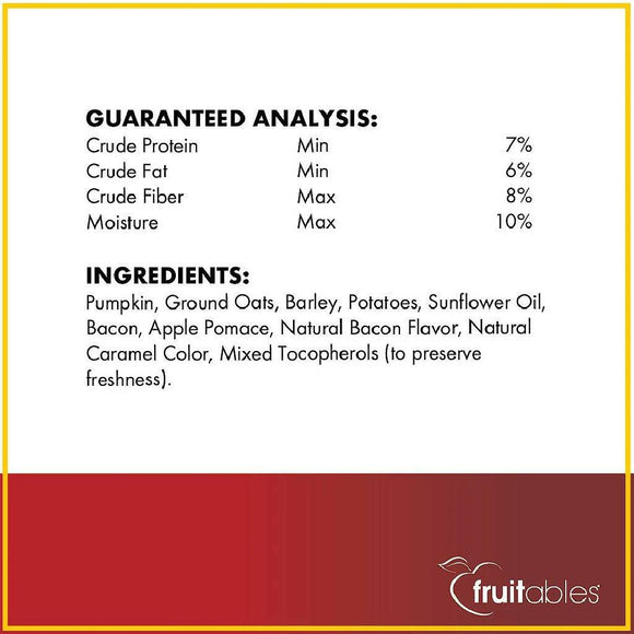 Fruitables Crispy Bacon & Apple Crunchy Dog Treats (7 oz)