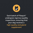 Nutramax Filaquin Anal Gland Supplement Soft Chews for Dogs - High quality anal gland supplements