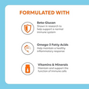 Nutramax Imuquin Immune Support Chewable Tablets for Dogs - Formula with - beta-glucan; omega-3 fatty acids; vitamins & minerals