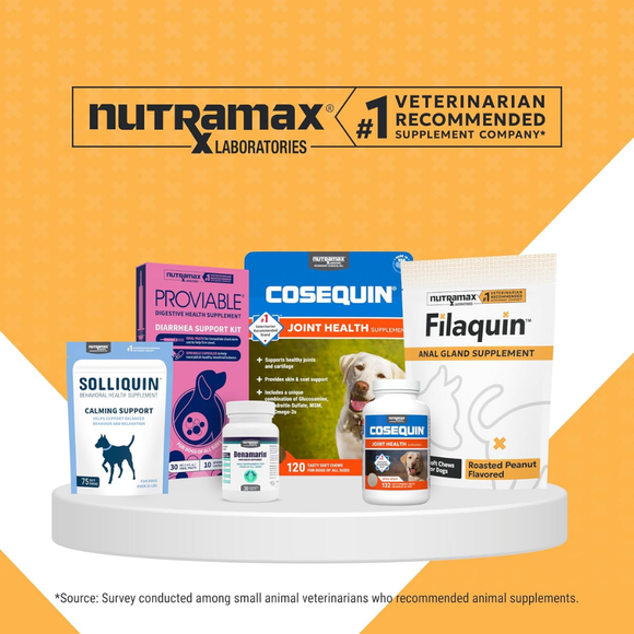 Nutramax Variety of Supplement for Dogs - #1 Veterinarian Recommended Supplement Company
