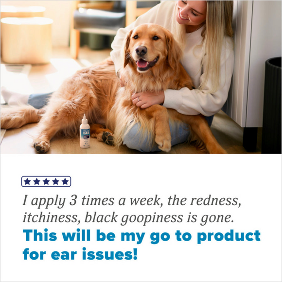 TropiClean HomeVet Enzymatic Ear Wash Liquid for Cats & Dogs - Review