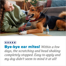 TropiClean HomeVet Ear Mite Treatment Drops for Dogs & Cats - review