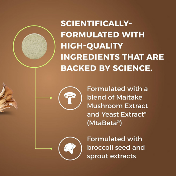 Scientifically formulated formula of Nutramax Avmaquin Sulforaphane Chewable Tablets for Dogs