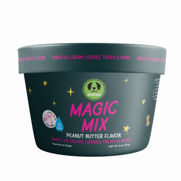 Stashios Magic Mix Goat Milk Dog Treat Baking Mix Powder - Peanut Flavor