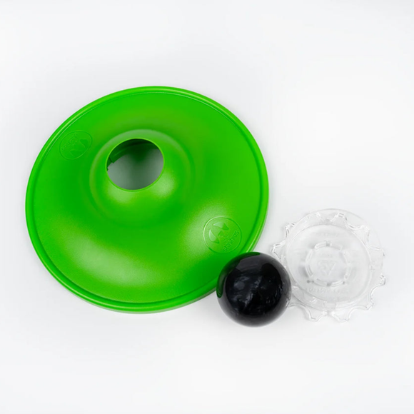 Stashios Soothing Saucer Licking Dog Toy with Treat Dispenser - All Parts