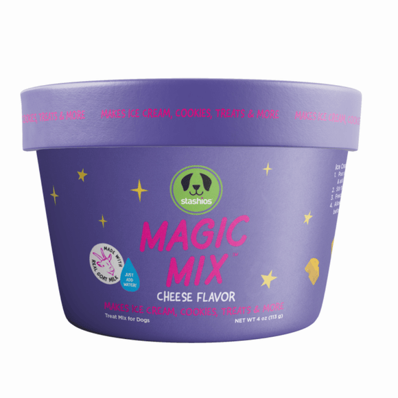 Stashios Magic Mix Goat Milk Dog Treat Baking Mix Powder - Cheese Flavor