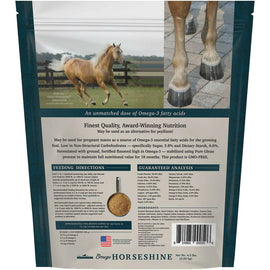 omega horseshine 4lb backside