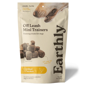 Earthly Off Leash Mini Trainers Grilled Chicken Recipe Dog Treats (5 oz)